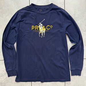 Polo Ralph Lauren Long Sleeve Big Pony Size XL Navy